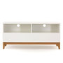 Voir la diapositive 2 : Paris Prix Meuble TV Design  Blanco  120cm Blanc