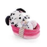 NICI Peluche animal endormi - Dalmatien - 12 cm