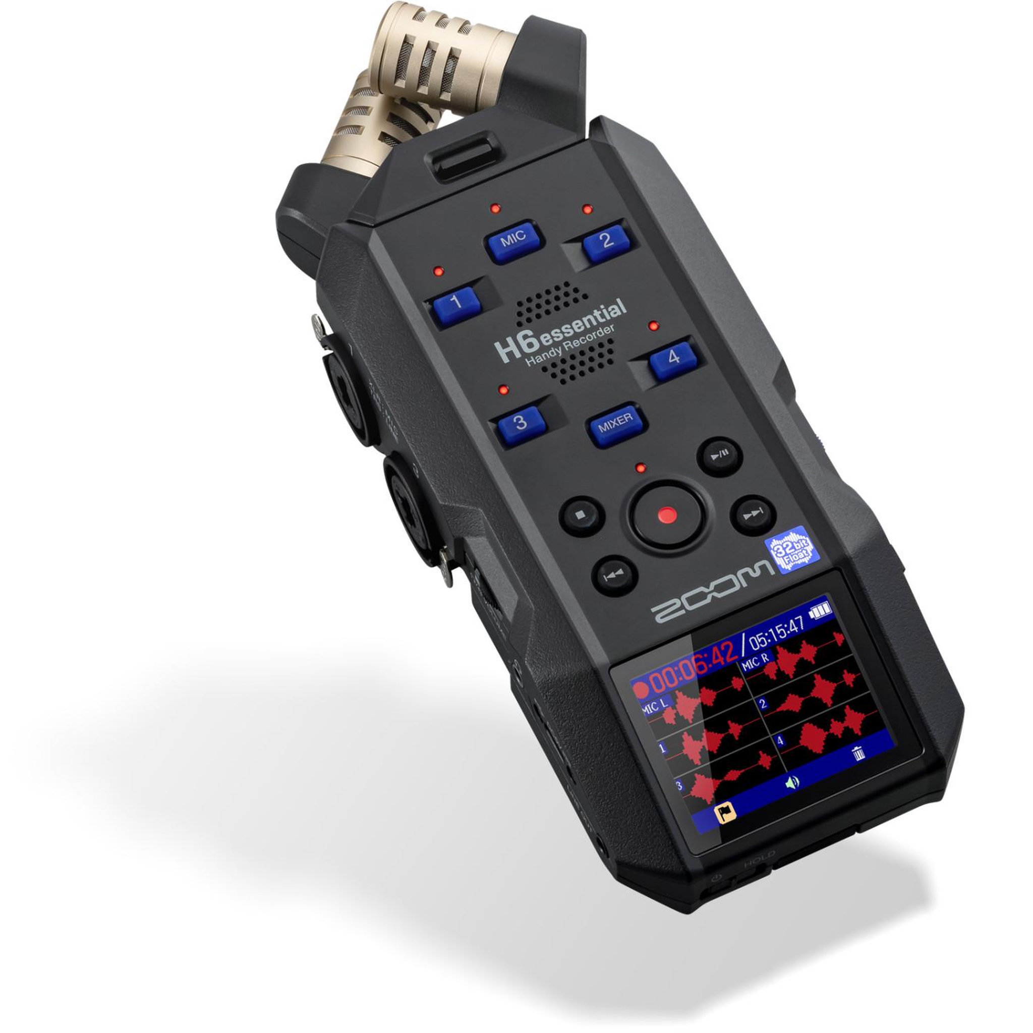 Voir la diapositive 2 : ZOOM Dictaphone Zoom H6e enregistreur audio numérique professionnel