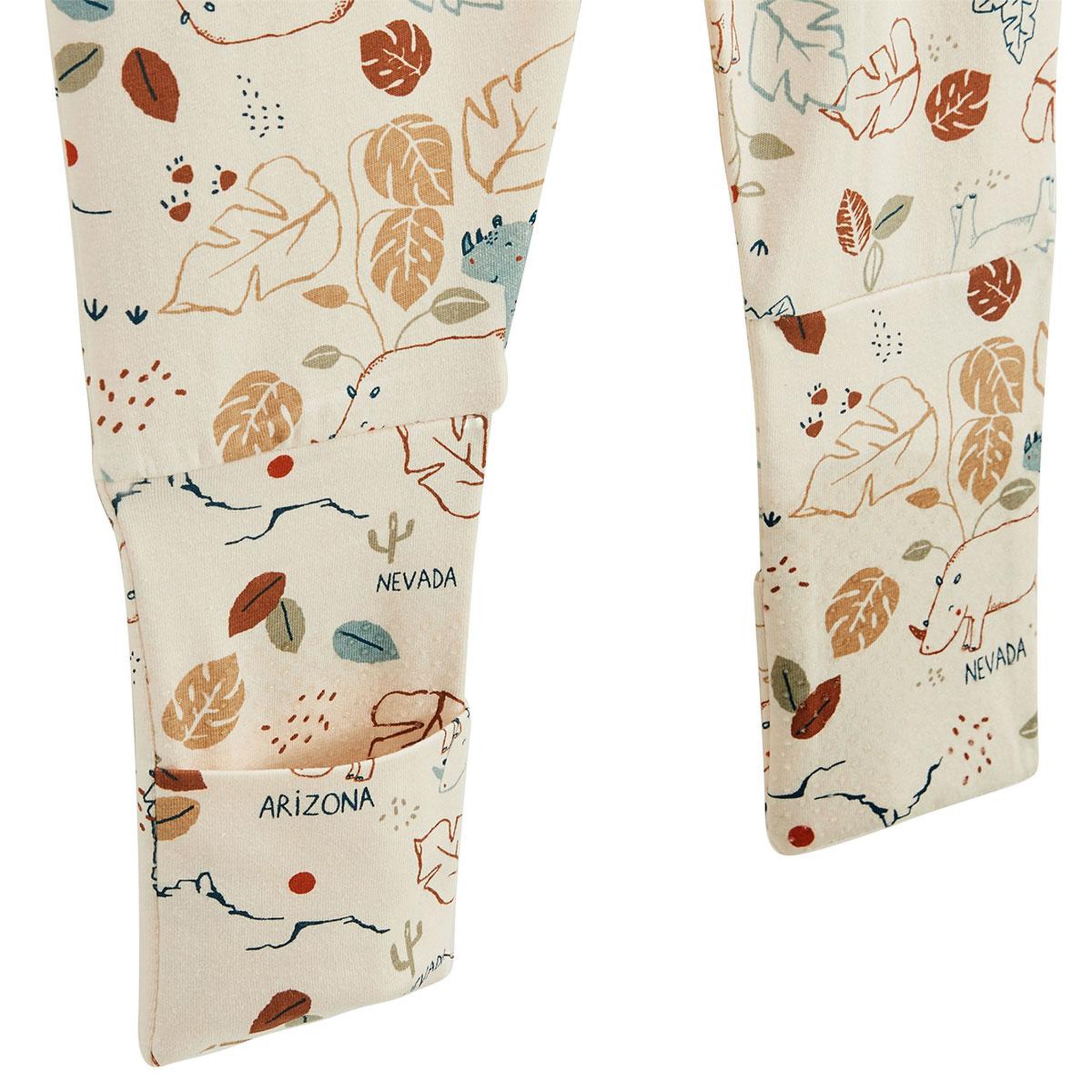 Voir la diapositive 3 : Petit BÃ©guin Pyjama enfant 2 pièces avec pieds retroussables kansas city
