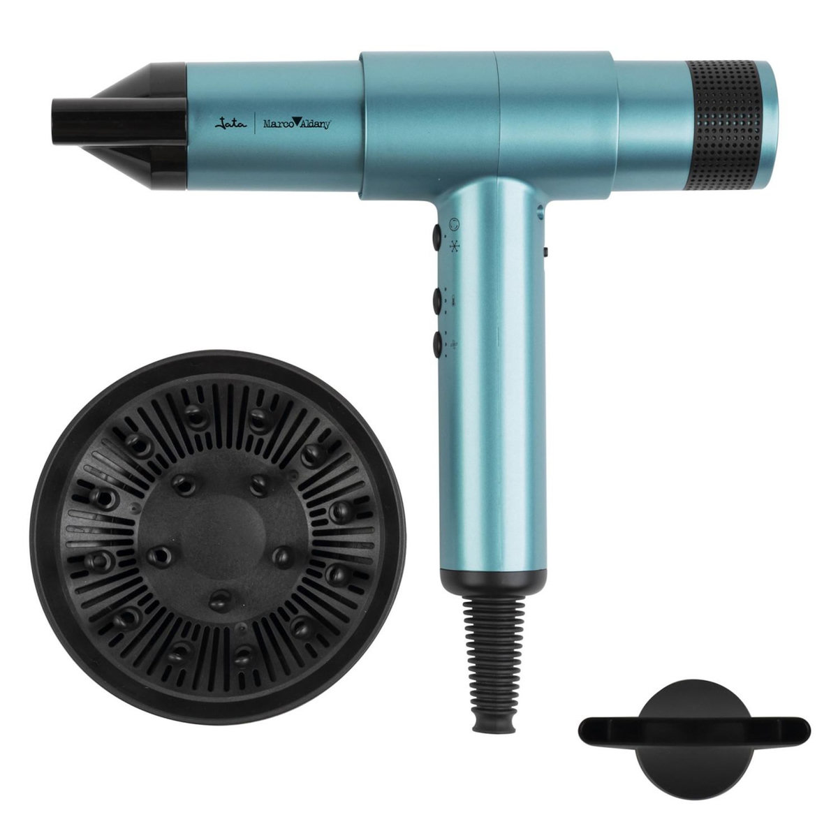 JATA JATA JBSC5577 sèche-cheveux 2000 W Noir, Turquoise