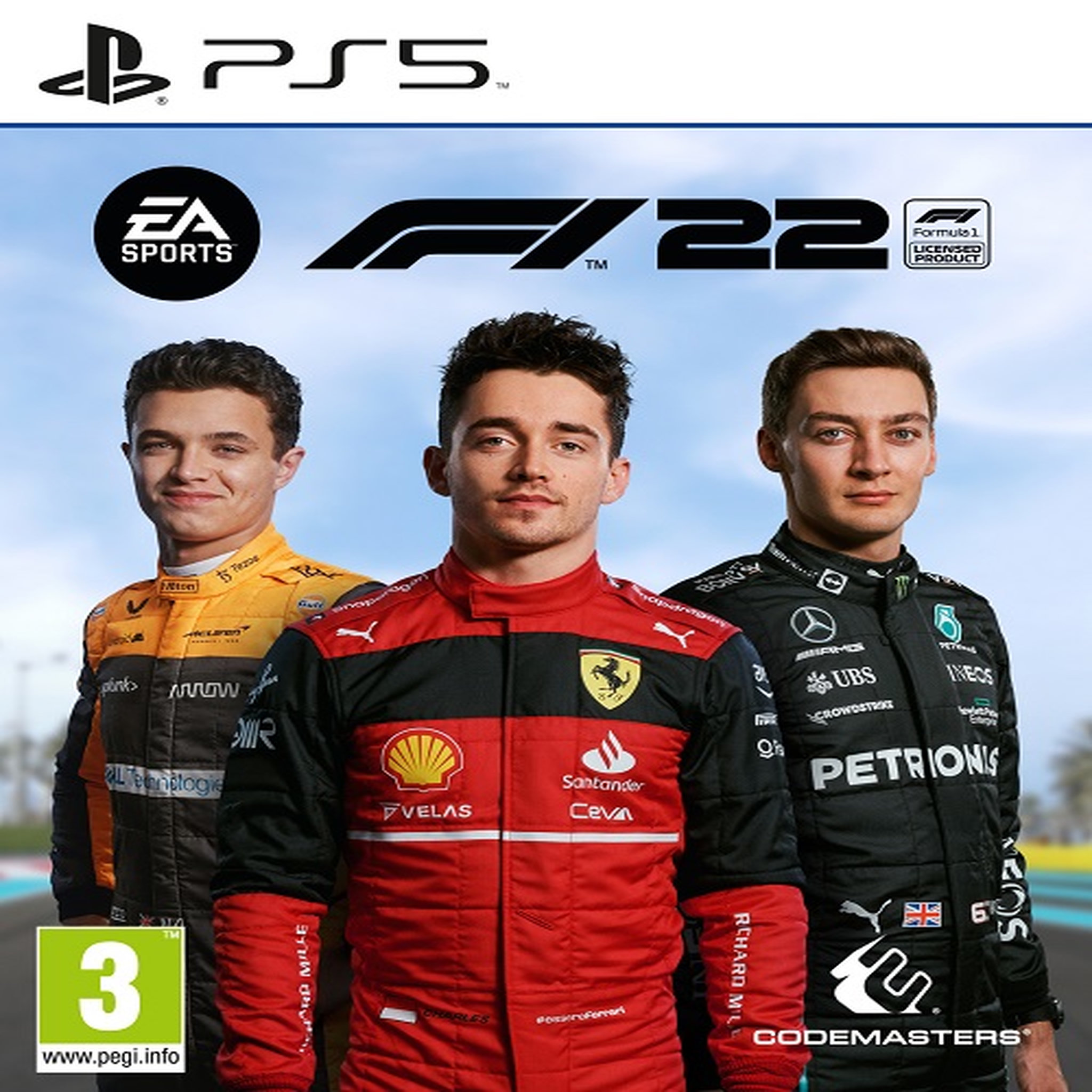Voir la diapositive 1 : F1 22 PS5