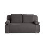 Voir la diapositive 1 : BEST MOBILIER Elio - canapé 3 places convertible - avec coffre - en velours et velours côtelé