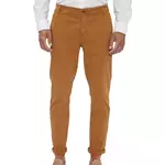 PANAME BROTHERS Chino Marron Homme Paname Brothers Costa. Coloris disponibles : Marron