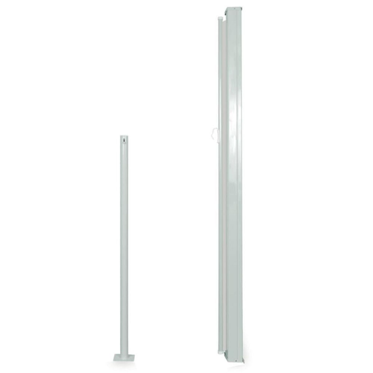 VIDAXL Auvent lateral de patio 160x300 cm Noir