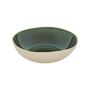 Voir la diapositive 2 : SECRET DE GOURMET Lot de 6 Assiettes Creuses en Faïence  Wonja  19cm Vert