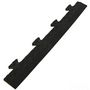 Voir la diapositive 2 : INTEC Pack 5 Bordures Males pour Dalle PVC noire Clipsable Sol Antidérapant Carré Garage Atelier PS50CRN/M INTEC
