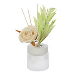 Paris Prix Diffuseur de Parfum en Verre  Fleur  100ml Jaune