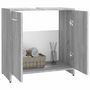 Voir la diapositive 4 : VIDAXL Armoire de bain Sonoma gris 60x33x60 cm Bois d'ingenierie