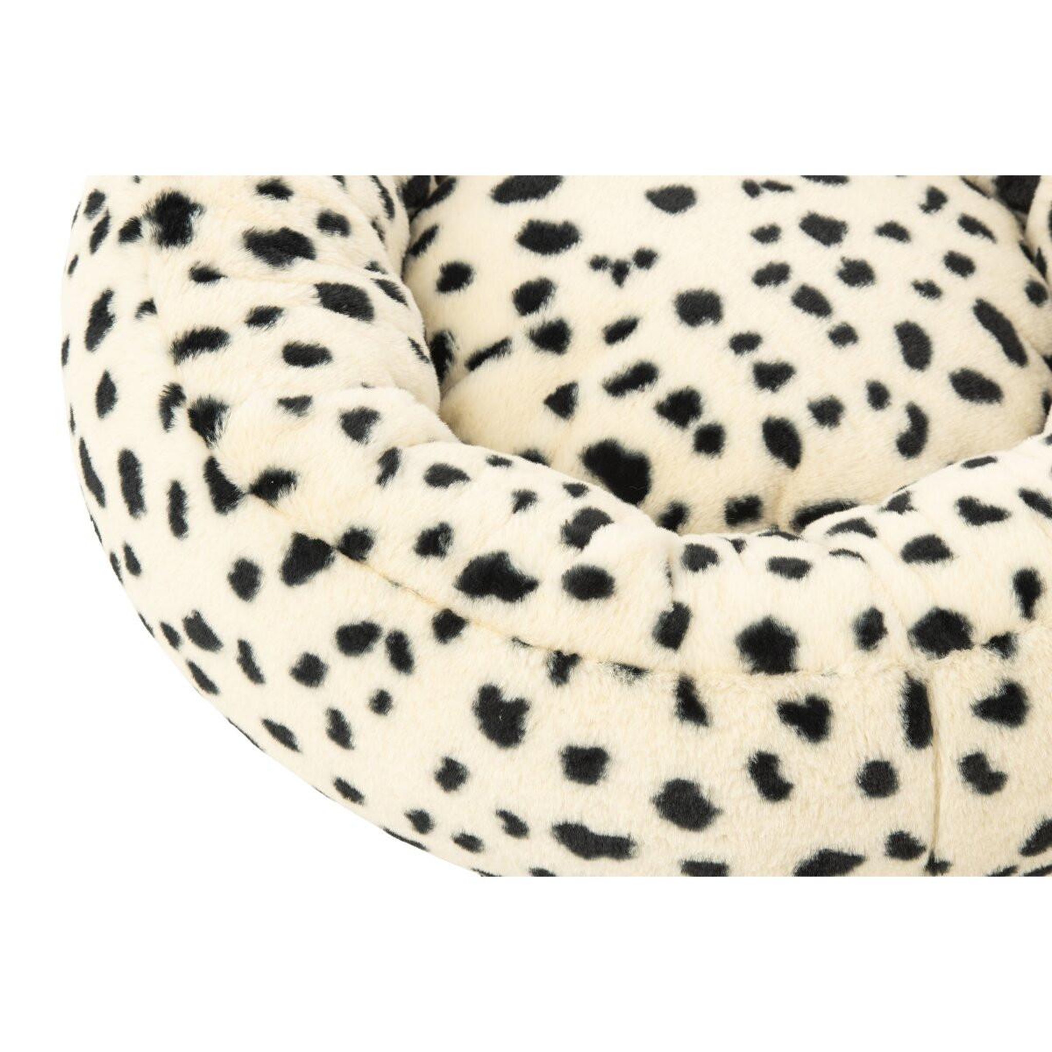 Voir la diapositive 2 : J-LINE Panier pour chien & chat  dalmatien  50cm blanc