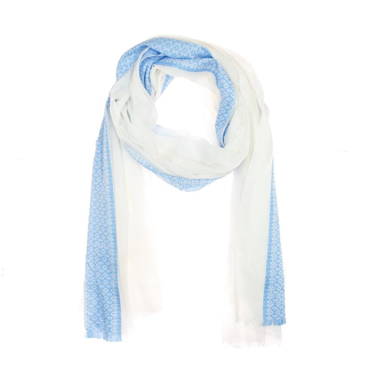 SUBLEVEL Foulard Crème/ Femme Sublevel