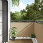 Voir la diapositive 1 : VIDAXL Ecran de balcon en tissu Oxford 90x400 cm Beige