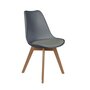 Voir la diapositive 1 : The Home Deco Factory Chaise scandinave avec coussin