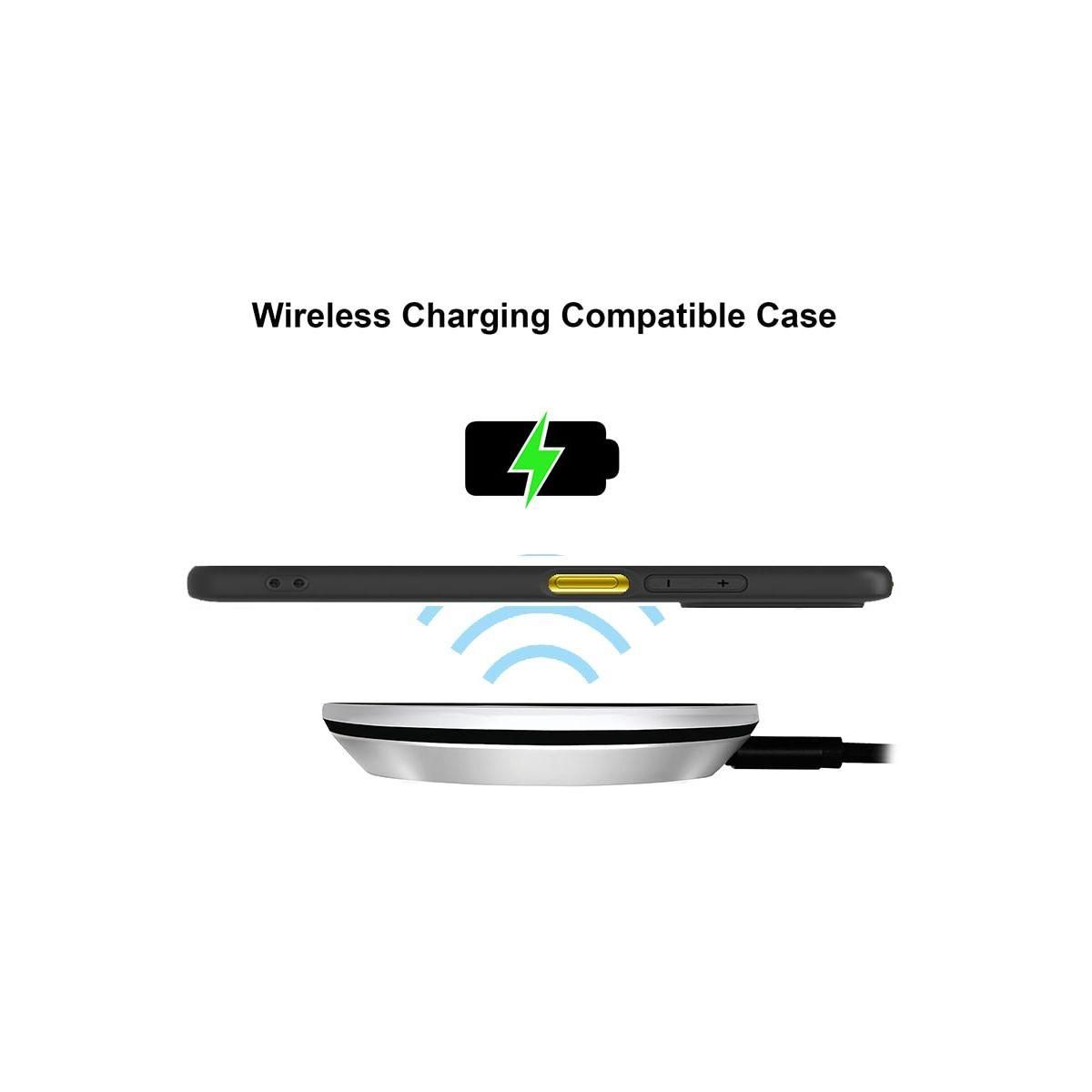 IBROZ Coque Xiaomi Poco M4 Pro 4G Silicone Noir