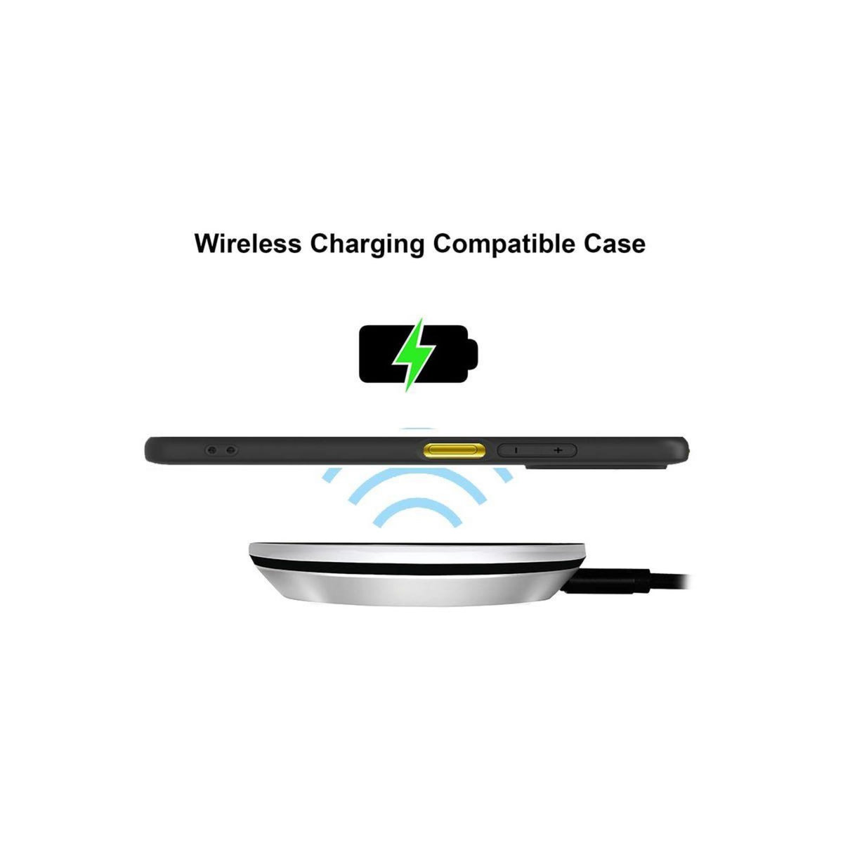 IBROZ Coque Xiaomi Poco M4 Pro 4G Silicone Noir