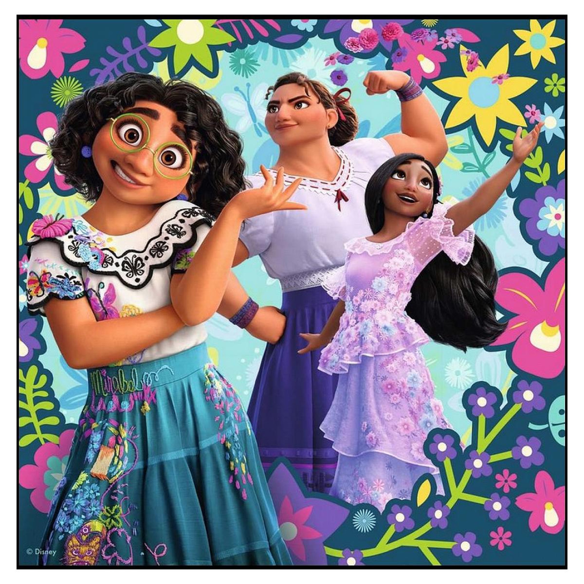 Voir la diapositive 4 : RAVENSBURGER La magie d Encanto Disney 3x49 pcs