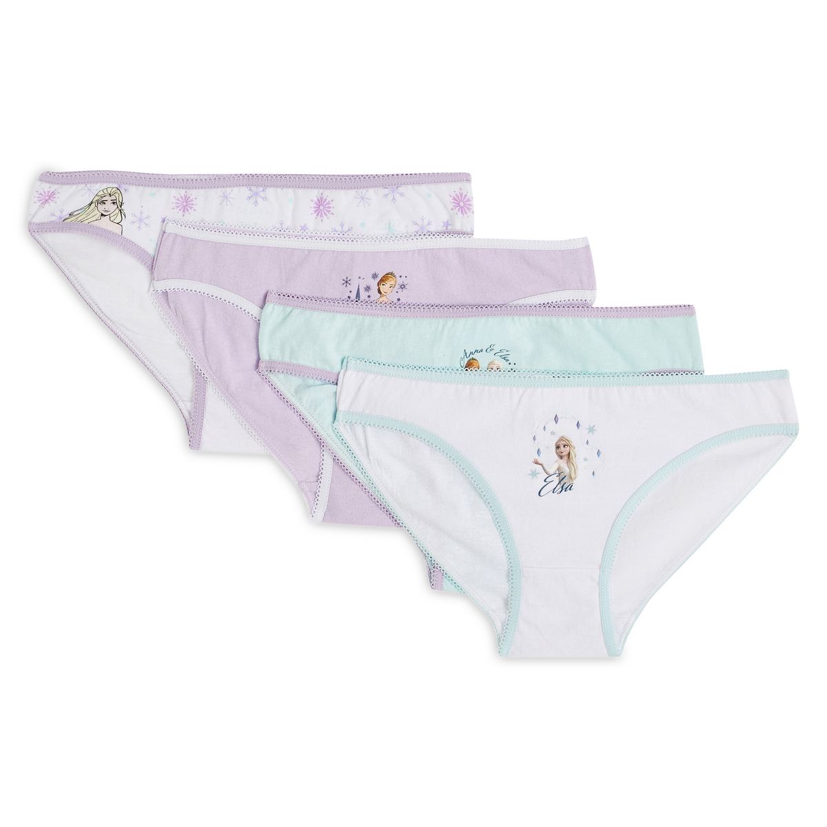 INEXTENSO Lot de 5 culottes fille