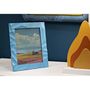 Voir la diapositive 5 : Paris Prix Cadre Photo Déco en Résine  Light  15x20cm Bleu Clair
