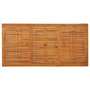 Voir la diapositive 4 : VIDAXL Table a dîner de jardin 180x90x75 cm Bois d'acacia solide