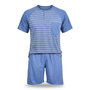 Voir la diapositive 1 : OZABI OZABI Ensemble Pyjama Pyjama Court Homme Coton