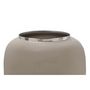 Voir la diapositive 2 : Paris Prix Vase Rond Design  Niklas  20cm Taupe & Argent