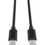 Voir la diapositive 3 : ESSENTIEL B Câble USB C vers USB-C 2M Noir