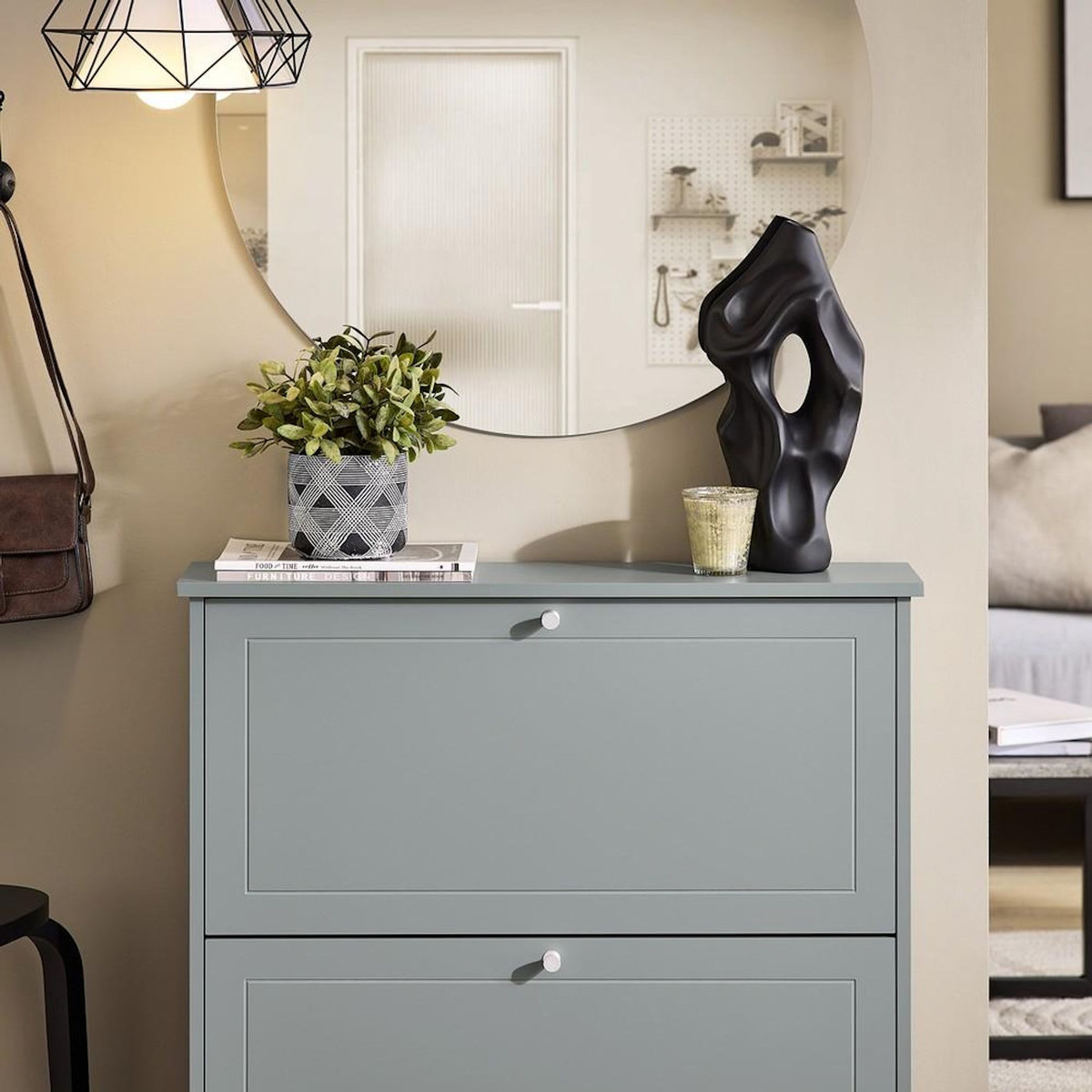 SOBUY SoBuy - Meuble À Chaussures à 2 tiroirs - Moderne - FSR99