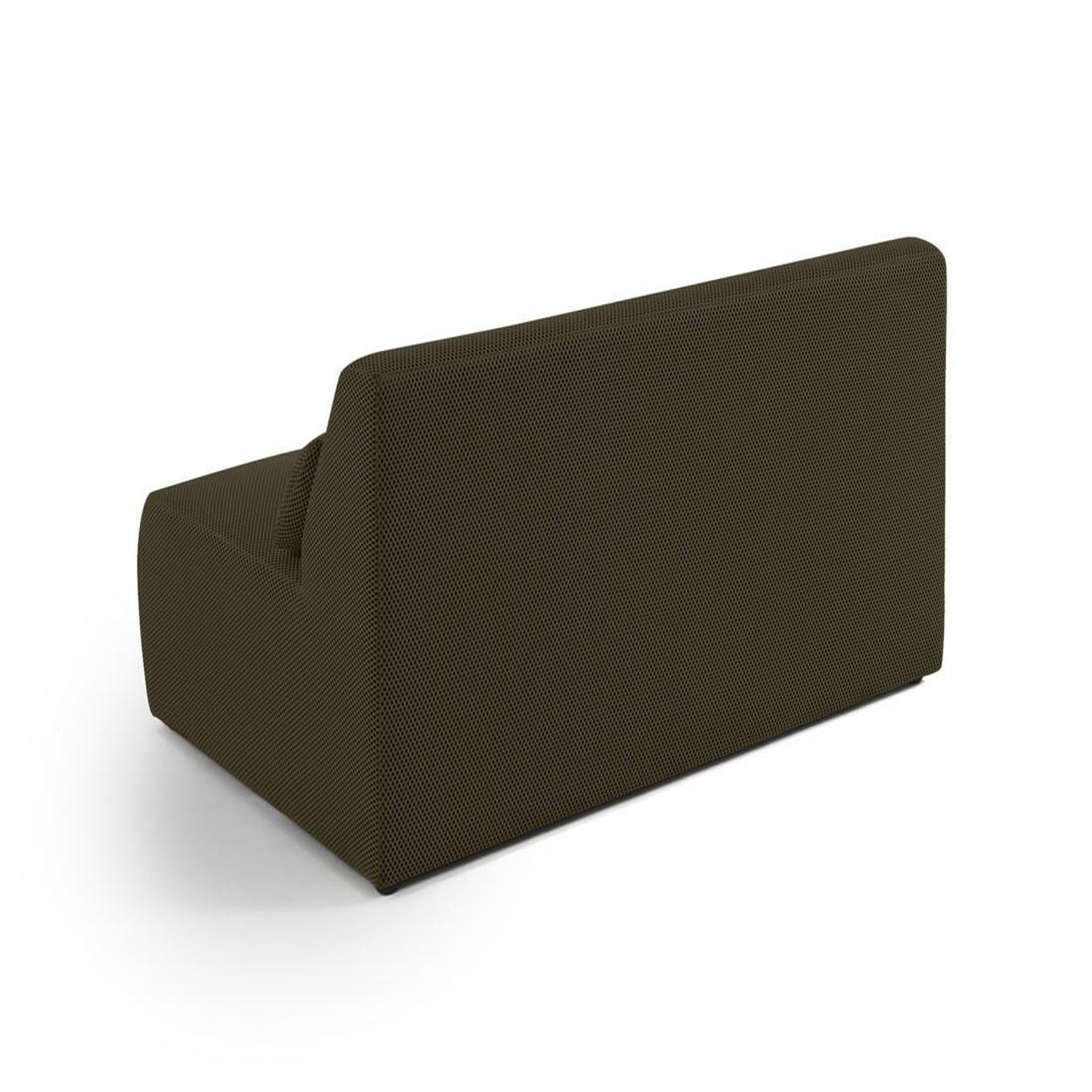 Voir la diapositive 4 : LISA DESIGN Onyx - canapé droit 2 places - en tissu mailles 3d