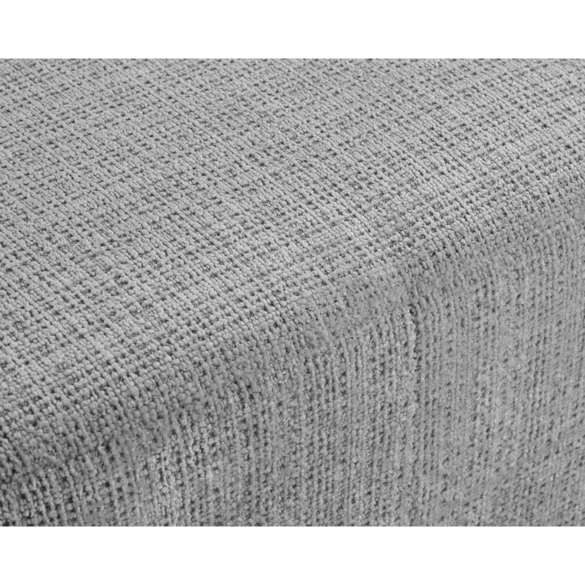 BEST MOBILIER Miro - pouf en velours texturé