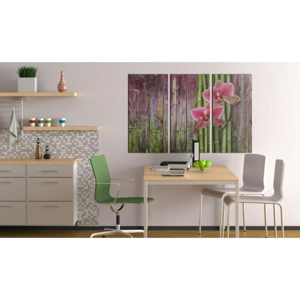 Paris Prix Tableau Imprimé  Fleur & Bambou