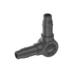 Gardena Jonctions en L pour tuyaux à goutteurs incorporés 4,6 mm - Boîte de 5 pièces