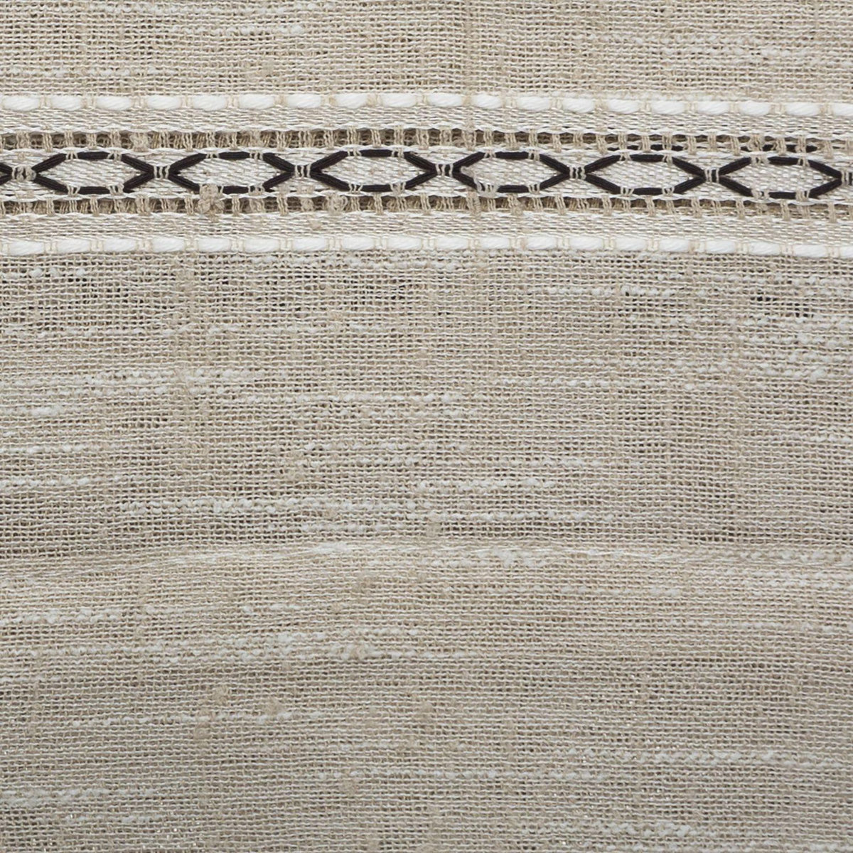 ATMOSPHERA Voilage Indi en polyester avec 8 œillets - 140 x 240 cm - beige