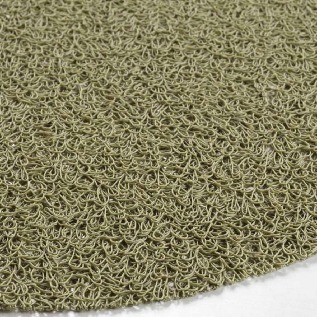 Paris Prix Set de Table Rond  Tortilla  38cm Vert Clair