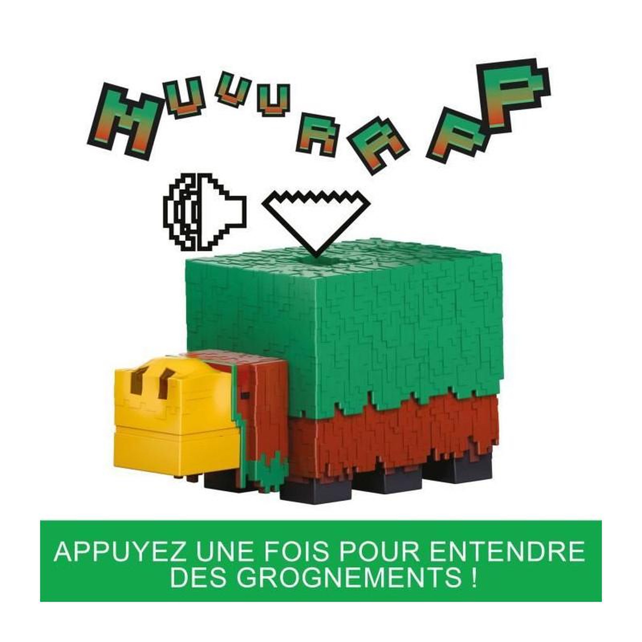 Voir la diapositive 4 : MATTEL Minecraft-Renifleur Figurine articulée 8,25 cm avec sons tirés du jeu - Minecraft - HXM85