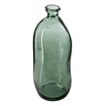 ATMOSPHERA Vase en Verre Recyclé  Bouteille  35cm Kaki