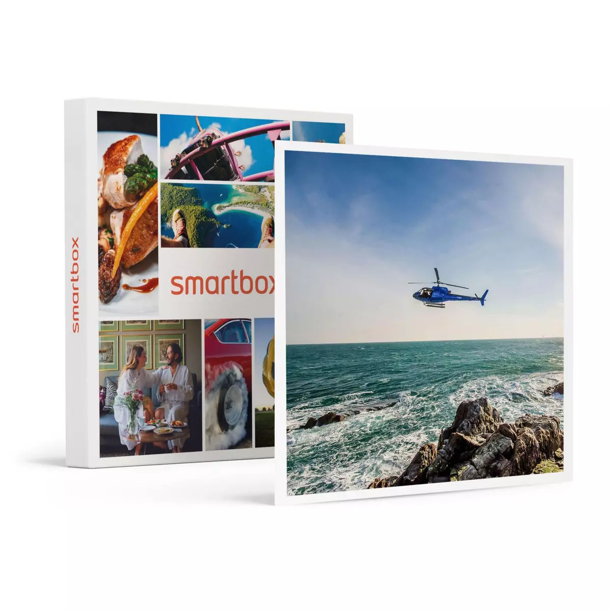 Smartbox Vol en hélicoptère de 10 à 20 min en France - Coffret Cadeau Sport & Aventure