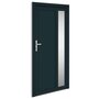 Voir la diapositive 2 : VIDAXL Porte d'entree anthracite 108x208 cm PVC