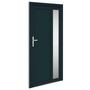 Voir la diapositive 2 : VIDAXL Porte d'entree anthracite 108x208 cm PVC