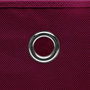 Voir la diapositive 5 : VIDAXL Boîtes de rangement 4 pcs Rouge fonce 32x32x32 cm Tissu
