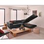 Voir la diapositive 4 : BEST MOBILIER Zaria - canapé d'angle droit - convertible avec coffre et têtières réglables - 5 places - en velours côtelé