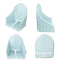 Voir la diapositive 4 : Monsieur Bébé Coussin d'assise universel Miam avec harnais pour chaise haute bébé