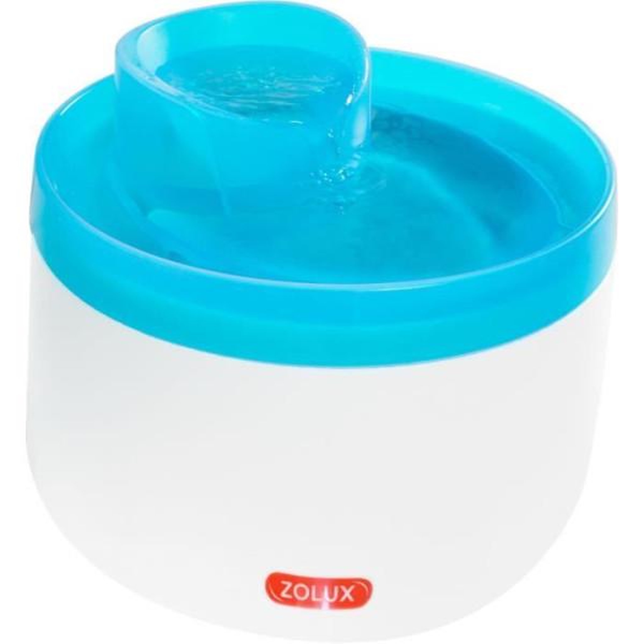 Voir la diapositive 3 : Zolux Fontaine a eau - Zolux - Pour chats et chiens - Avec cartouche filtrante - 2 litres