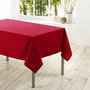 Voir la diapositive 1 : Paris Prix Nappe Antitache  Essentiel  140x250cm Rouge