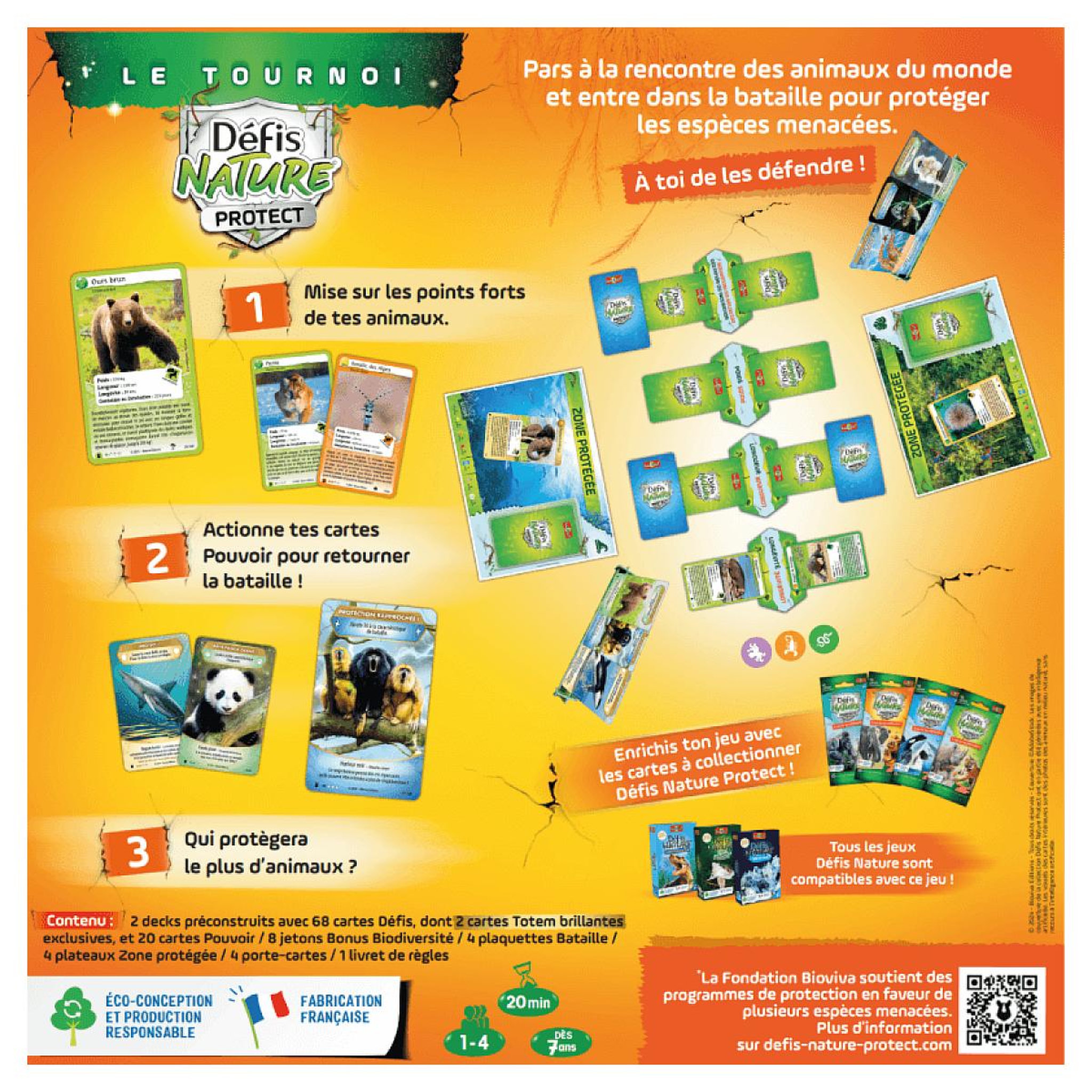 Voir la diapositive 2 : Bioviva Le tournoi Defis nature protect