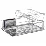 FIVE Égouttoir 2 Niveaux  Inox  47cm Argent