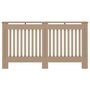 Voir la diapositive 3 : VIDAXL Cache-radiateur 152x19x81,5 cm MDF