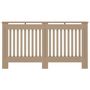 Voir la diapositive 3 : VIDAXL Cache-radiateur 152x19x81,5 cm MDF