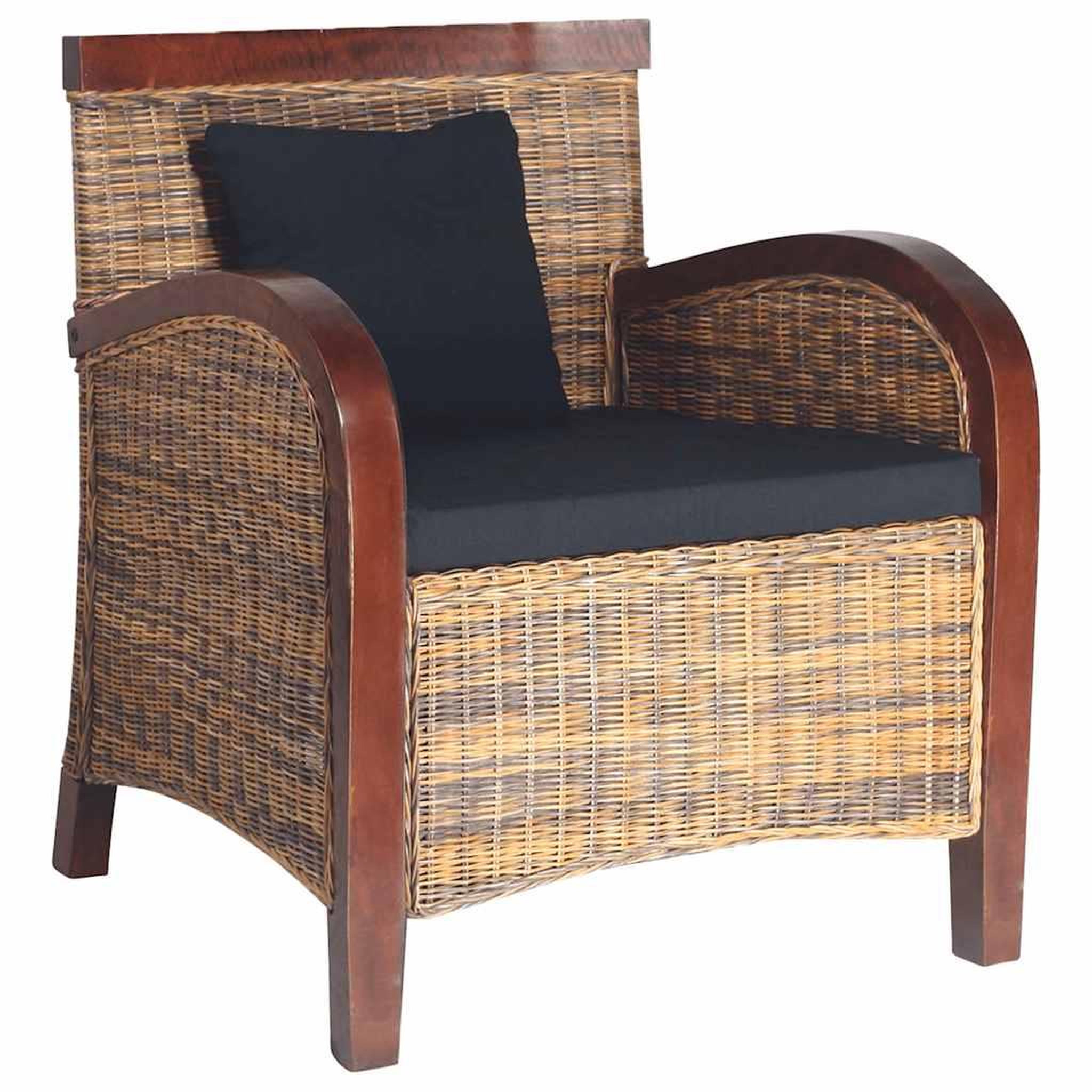 Voir la diapositive 3 : VIDAXL Fauteuil Rotin tisse a la main