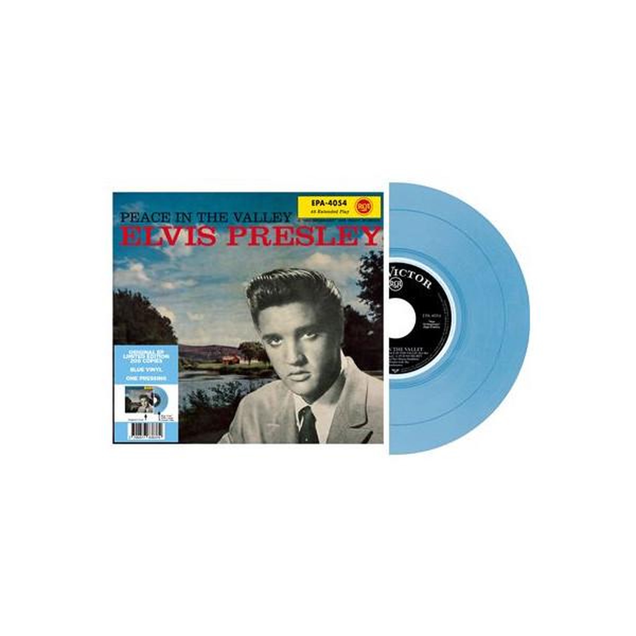 Elvis Peace In The Valley US Édition Limitée Vinyle Bleu