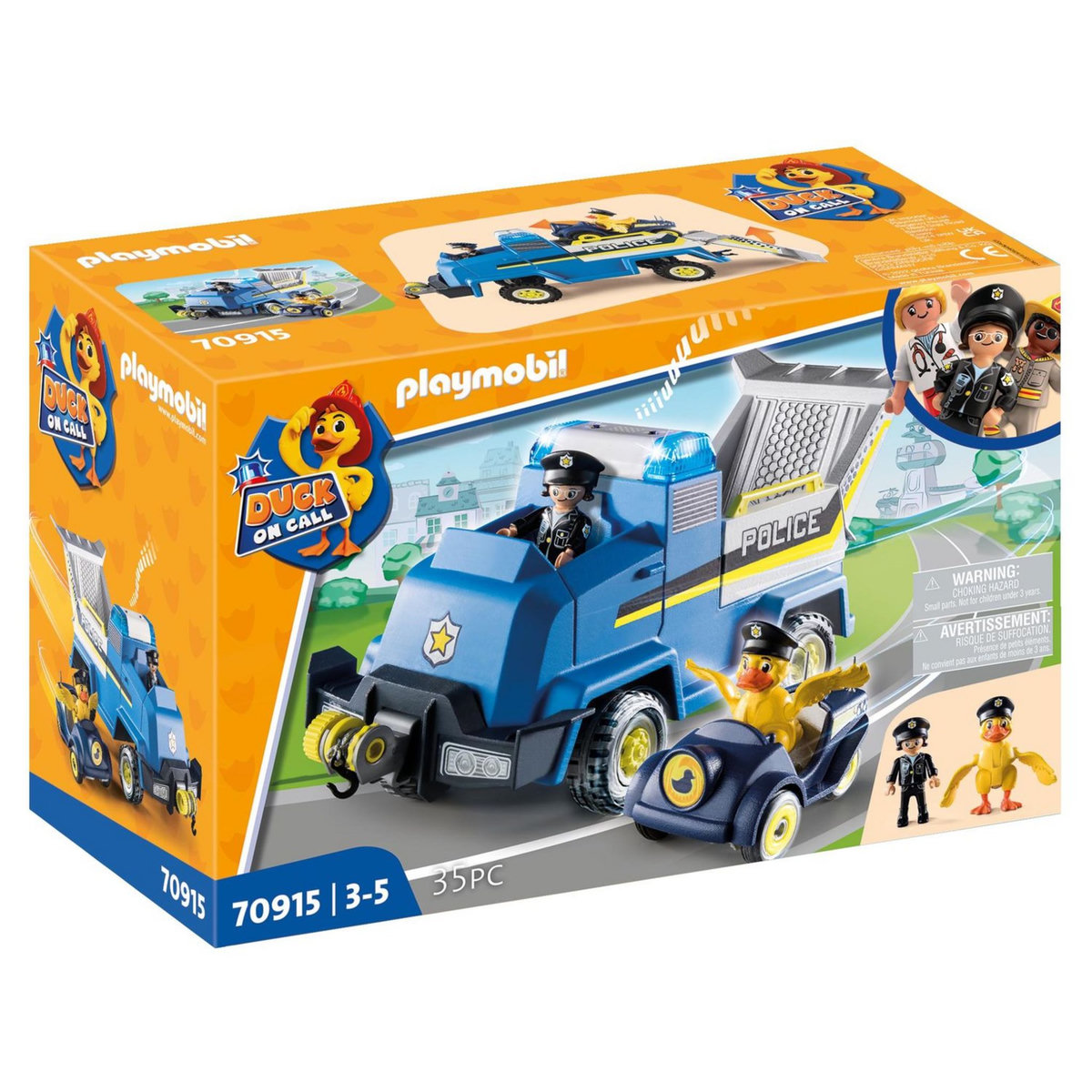 PLAYMOBIL Duck on call 70915 Véhicule de police
